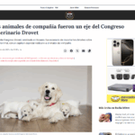 Los animales de compañía fueron un eje del Congreso Veterinario Drovet